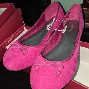 Ballet flats - bright pink